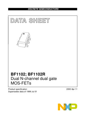 BF1102 datasheet cover page
