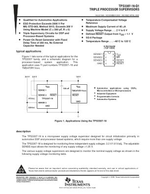 TPS3307-18-Q1 数据手册首页