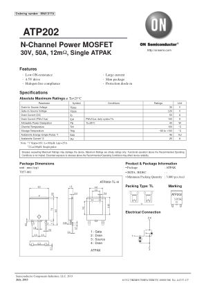 ATP202 datasheet cover page