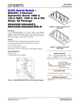 NXH450B100H4Q2F2 数据手册首页