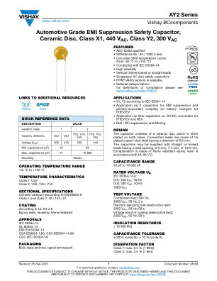 AY2SERIES 数据手册首页