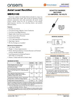 MBR3100 数据手册首页