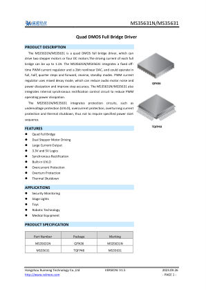 MS35631 datasheet cover page