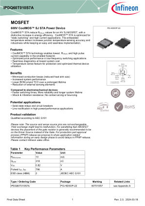 IPDQ60T010S7A 数据手册首页