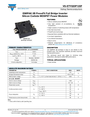 VS-ETY020P120F datasheet cover page