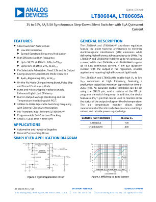 LT80605 datasheet cover page