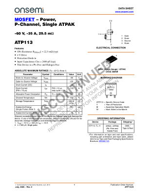 ATP113 数据手册首页