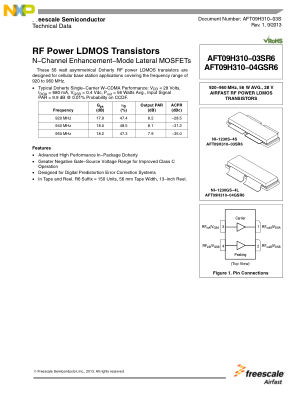 AFT09H310-03S 数据手册首页