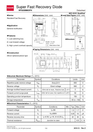 RF505BM6SFH 数据手册首页