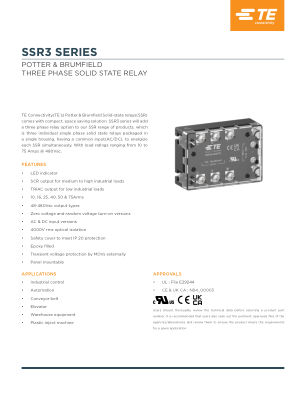 SSR3S-480D75 数据手册首页