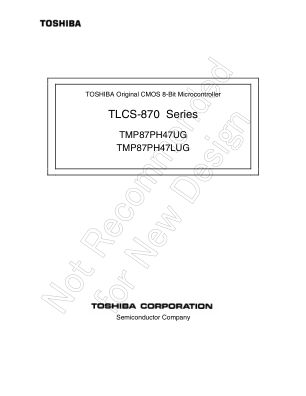 TMP87PH47LUG 数据手册首页