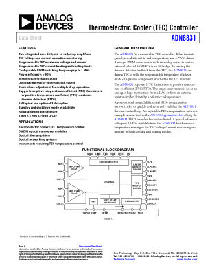 ADN8831 datasheet cover page