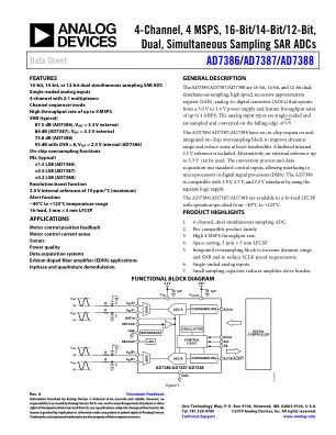 AD7386-7387-7388 数据手册首页