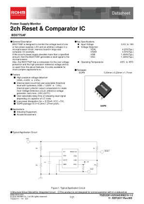 BD3775AF 数据手册首页