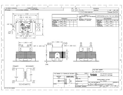 4000A01E07AE999 datasheet cover page