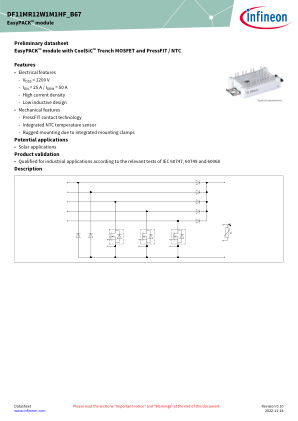 DF11MR12W1M1HF-B67 datasheet cover page