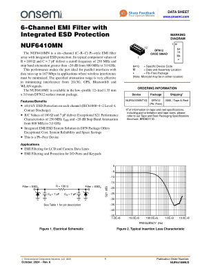 NUF6410MN 数据手册首页