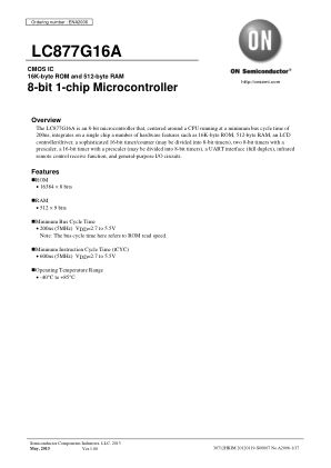 ENA2006 datasheet cover page