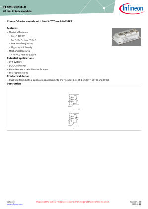 FF4MR20KM1H datasheet cover page