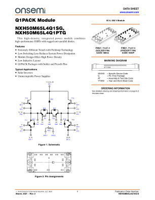 NXH50M65L4Q1SG 数据手册首页