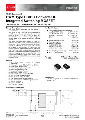 BM2P131FK-LBZ datasheet cover page