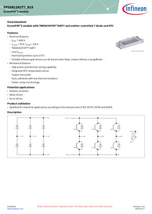 FP50R12N2T7-B19 datasheet cover page