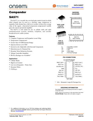 SA571 数据手册首页