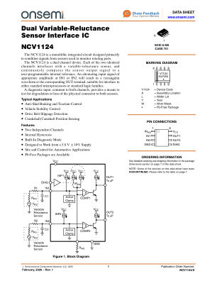 NCV1124 数据手册首页