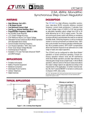 3412FC datasheet cover page