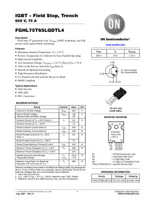 FGHL75T65LQDTL4 数据手册首页