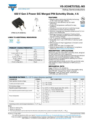 VS-3C04ET07S2L-M3 datasheet cover page