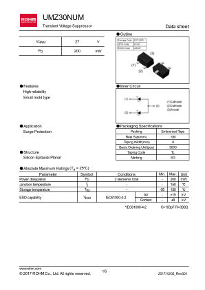 UMZ30NUM 数据手册首页