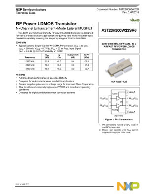 A3T23H300W23S datasheet cover page