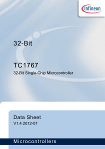 TC1767 datasheet cover page