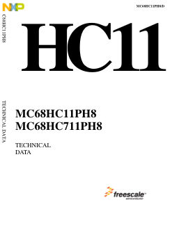 MC68HC11PH8 数据手册首页