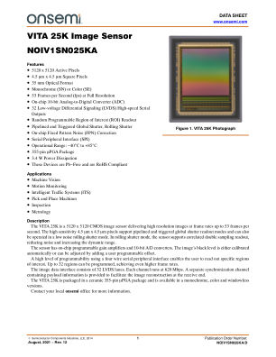 NOIV1SN025KA datasheet cover page