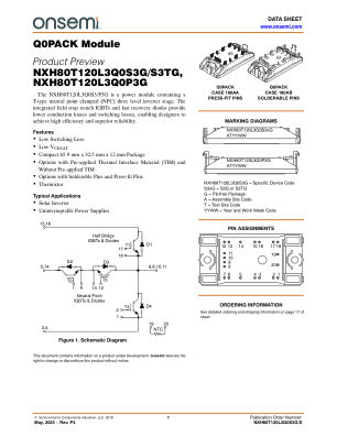 NXH80T120L3Q0S3G 数据手册首页