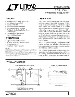 1268FS datasheet cover page