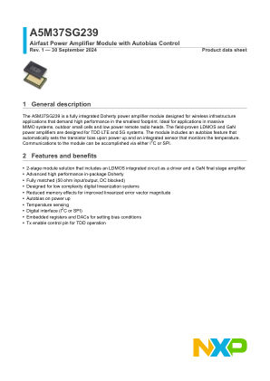 A5M37SG239 datasheet cover page