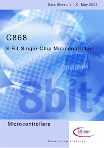 C868 datasheet cover page