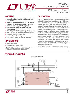 1643AFB datasheet cover page