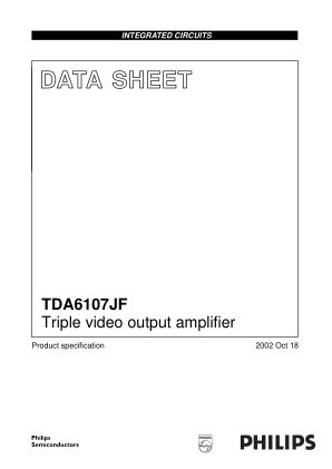TDA6107JF 数据手册首页