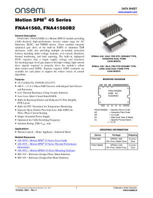 FNA41560B2 数据手册首页