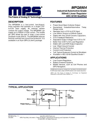 MPQ8904-AEC1 datasheet cover page