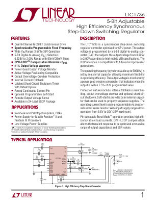 1736F datasheet cover page