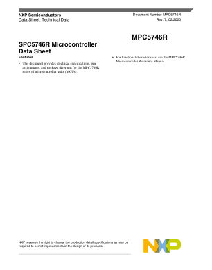 MPC5746R 数据手册首页