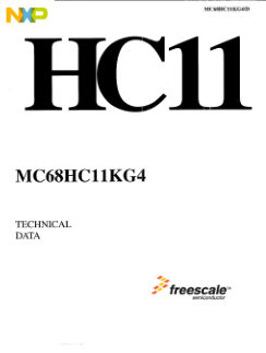 MC68HC11KG4 datasheet cover page