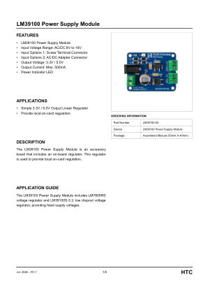 MLS39100-02 datasheet cover page