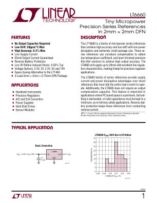 6660FA datasheet cover page