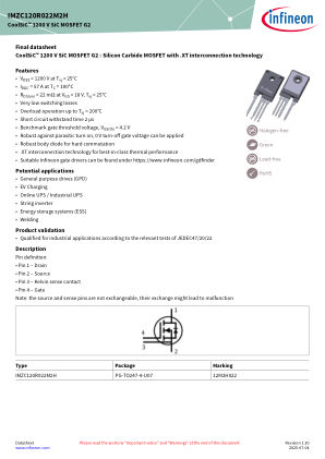 IMZC120R022M2H datasheet cover page